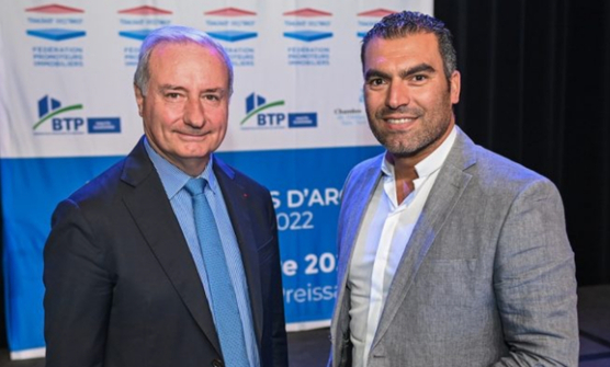 Jean Luc Moudenc et Jonathan AZOULAY