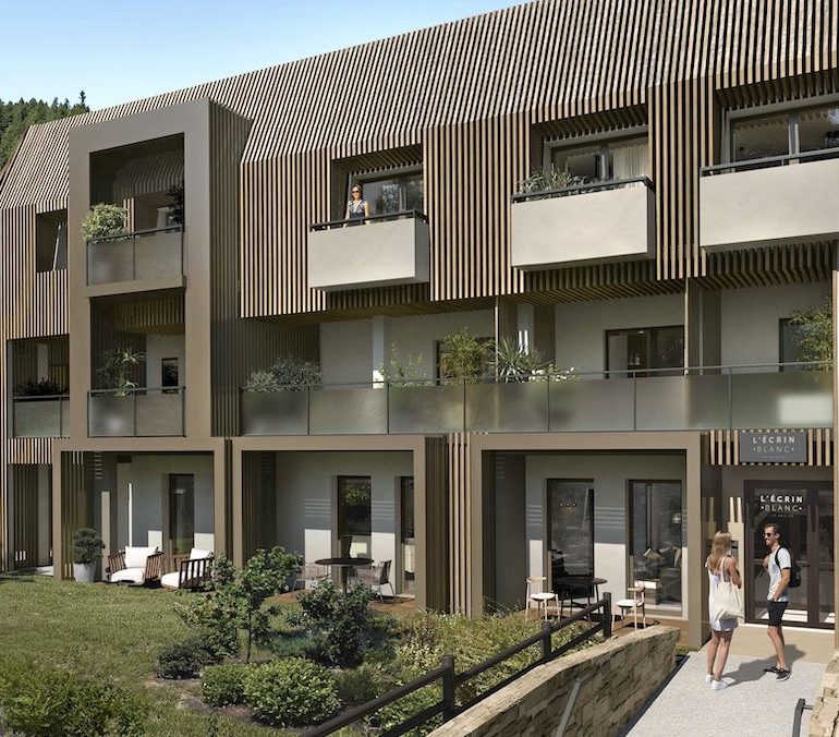 Programme Immobilier neuf L'Écrin Blanc aux Angles
