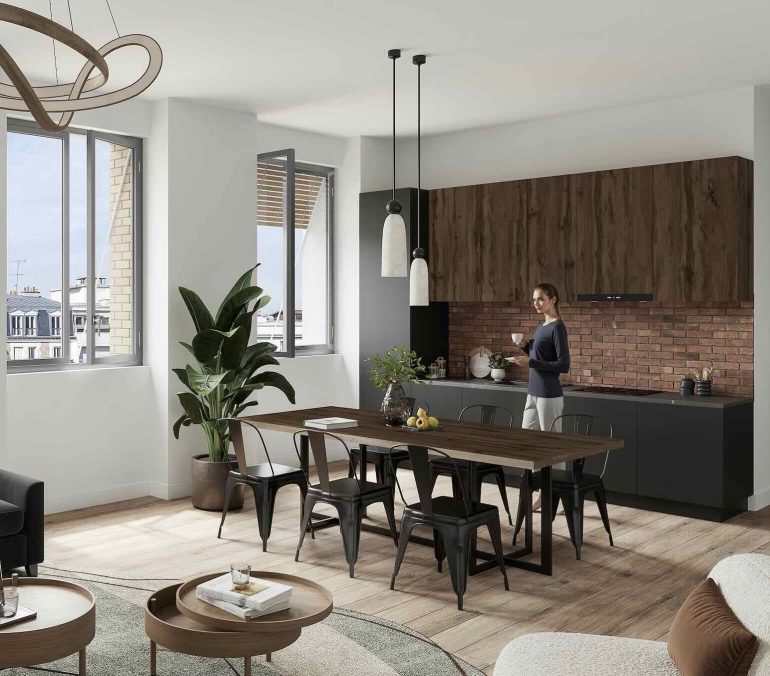 Programme Pavillon Raspail à Paris 14e