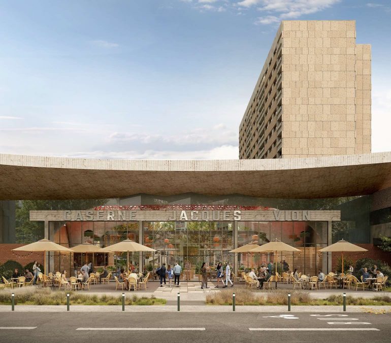 Programme Caserne Vion à Saint-Cyprien Toulouse